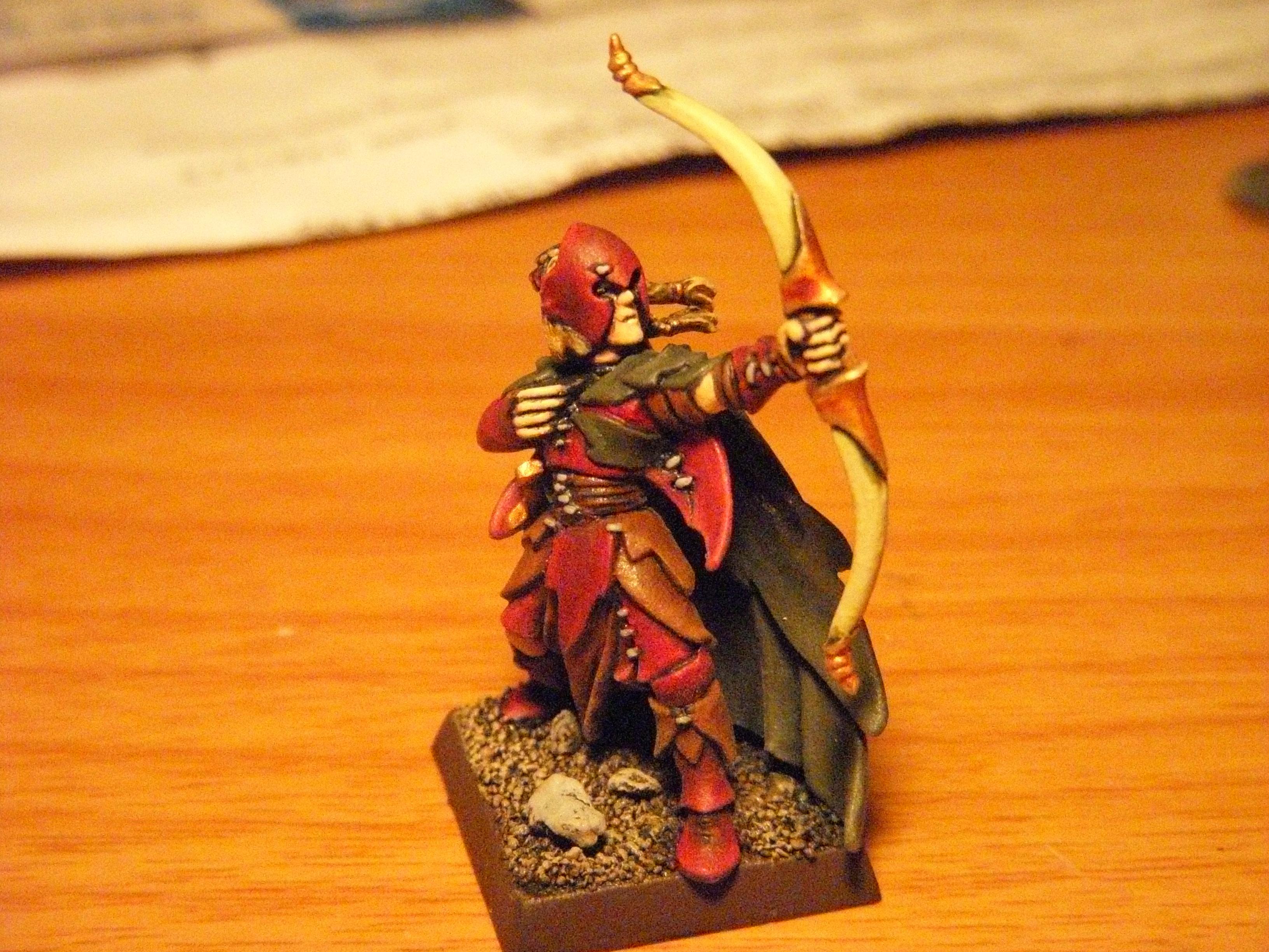 Archers, Red, Warhammer Fantasy, Wood Elves