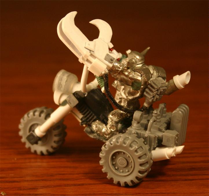 Bike, Conversion, Nob, Orks, Trike, Warhammer 40,000