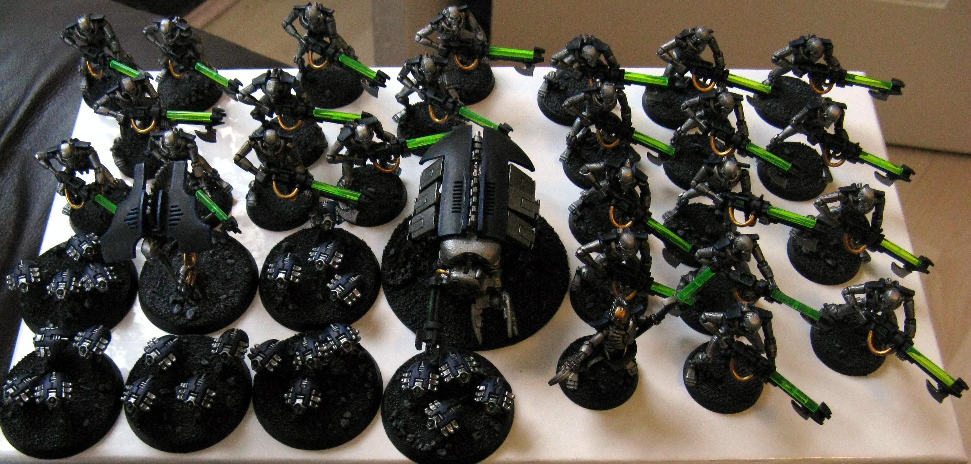 Necrons, Scarabs, Warhammer 40,000, Warriors