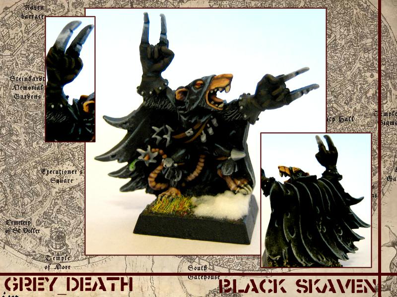 Black Skaven, Fighting Claws, Mordheim, Skaven, Warhammer Fantasy