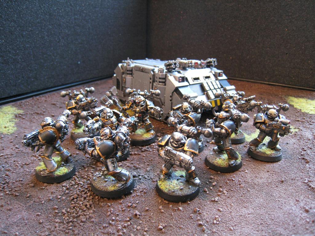 Chaos, Iron Warriors, Space Marines, Squad, Warhammer 40,000
