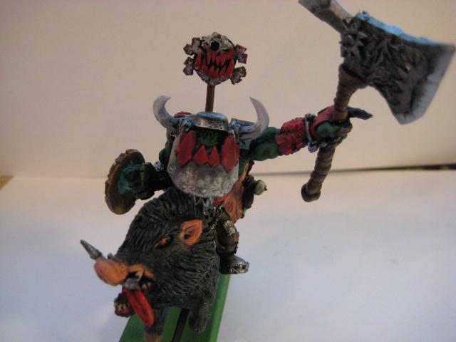 Boar, Orcs, Orc Warboss again .