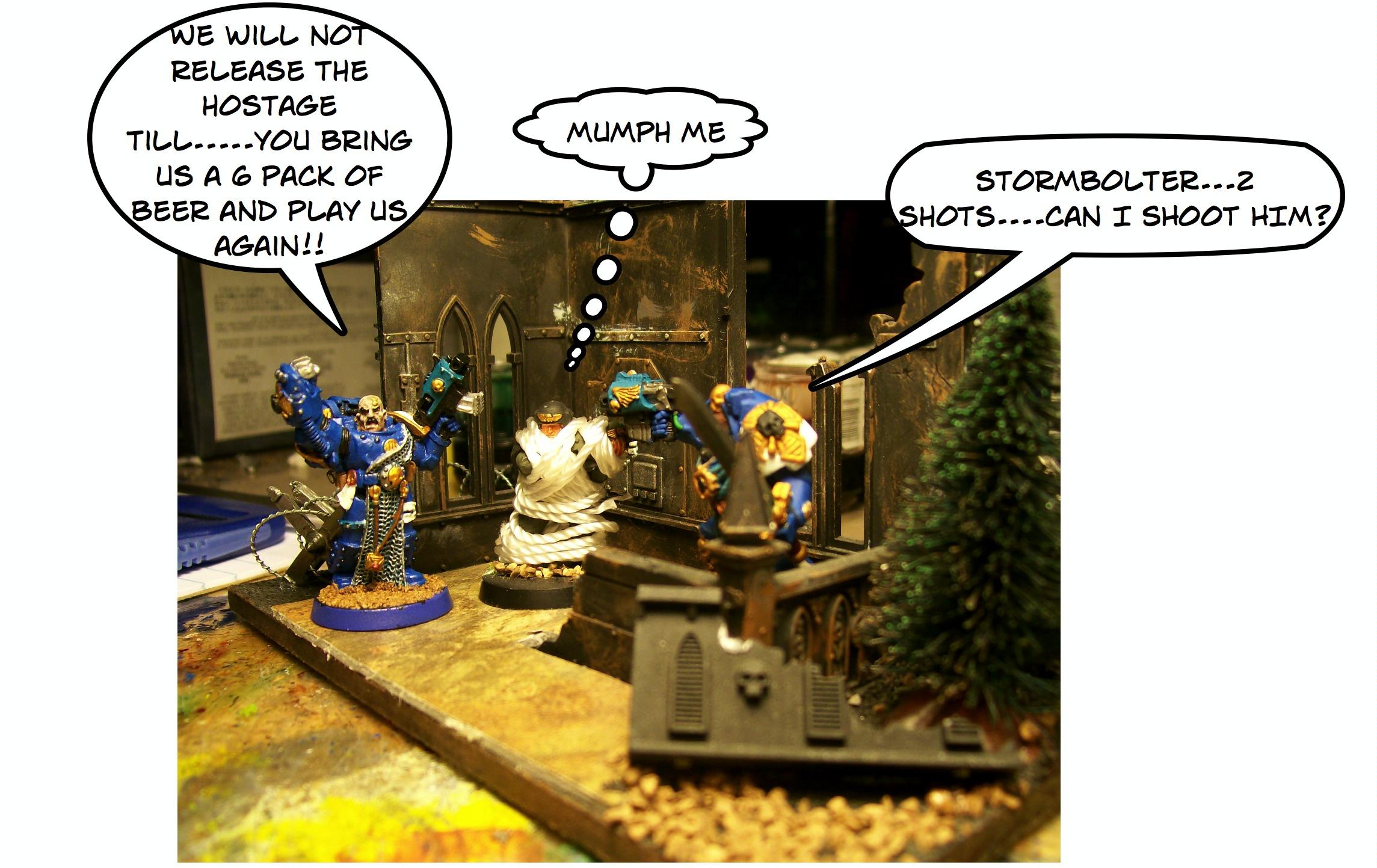 Humor, Imperial Guard, Ultramarines