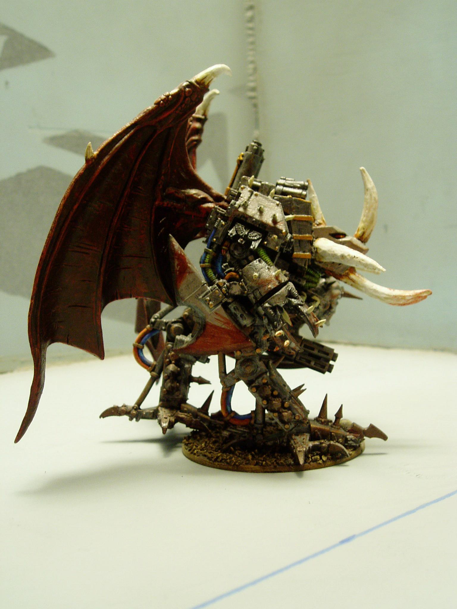 Chaos Space Marines, Conversion, Daemon Prince, Monstrous Creature, Warhammer 40,000