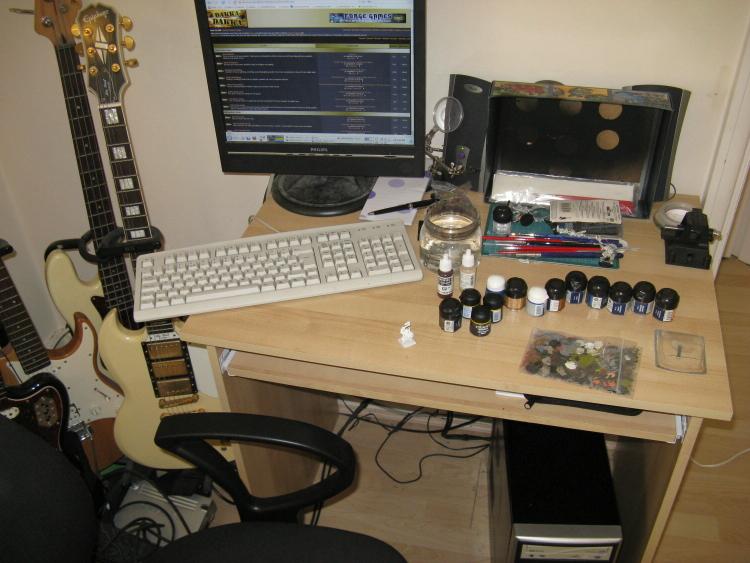 Hobby Area, Painting area