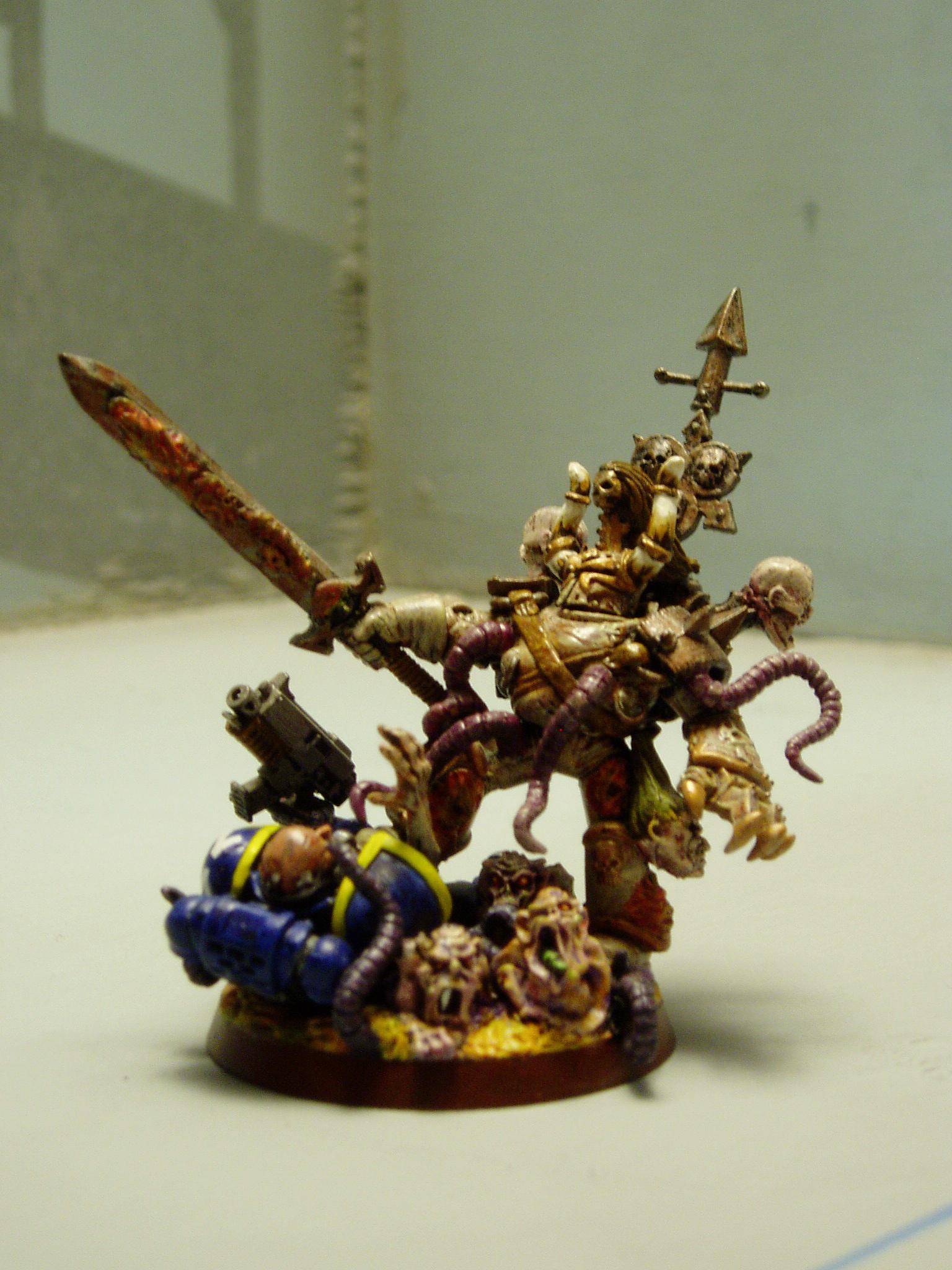 Chaos Space Marines, Conversion, Duel, Nurgle, Warhammer 40,000