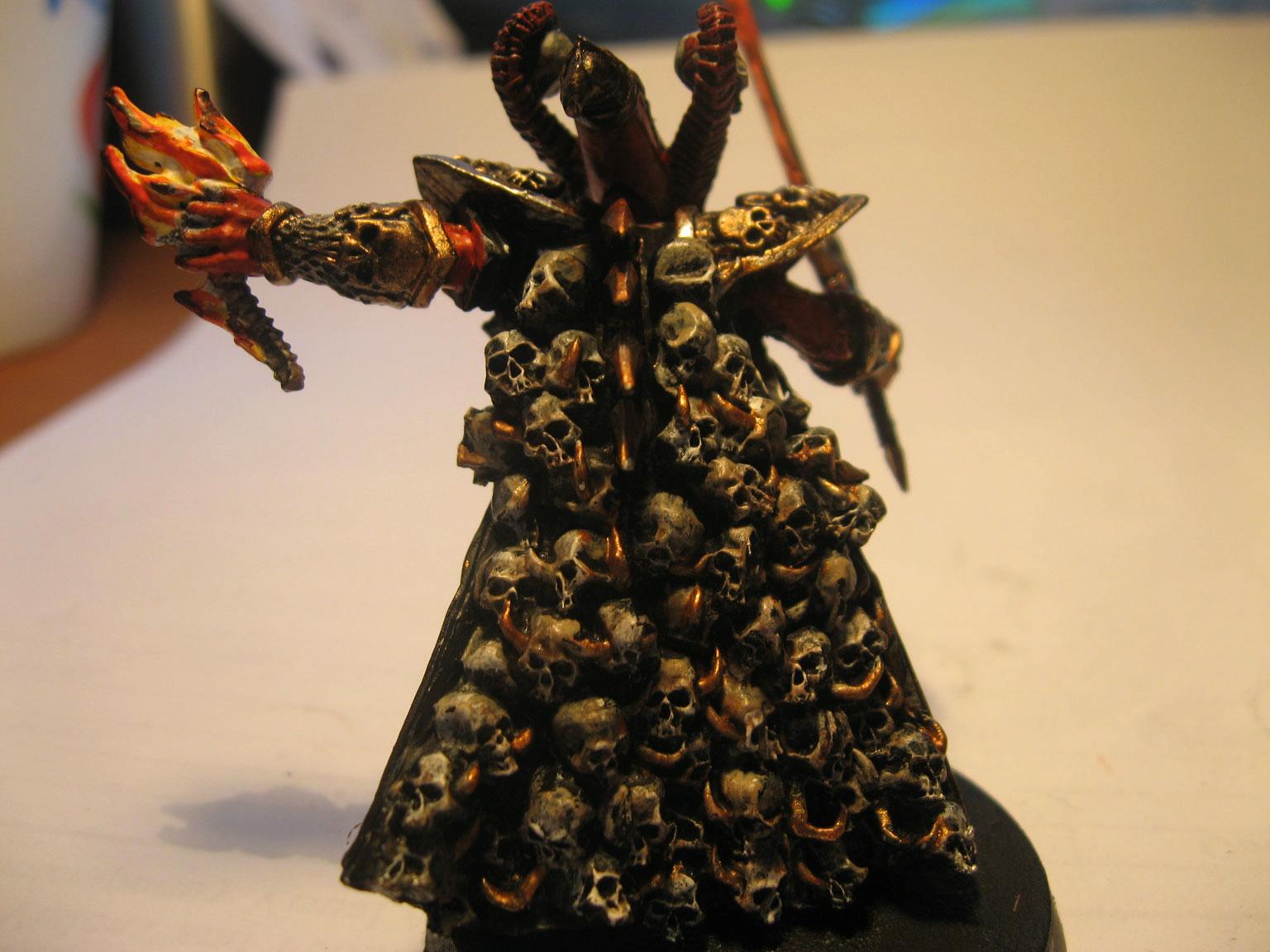 Cape, Chaos, Daemons, Fire, Khorne, Skull, Skulltaker, Special Character, Warhammer 40,000, Warhammer Fantasy