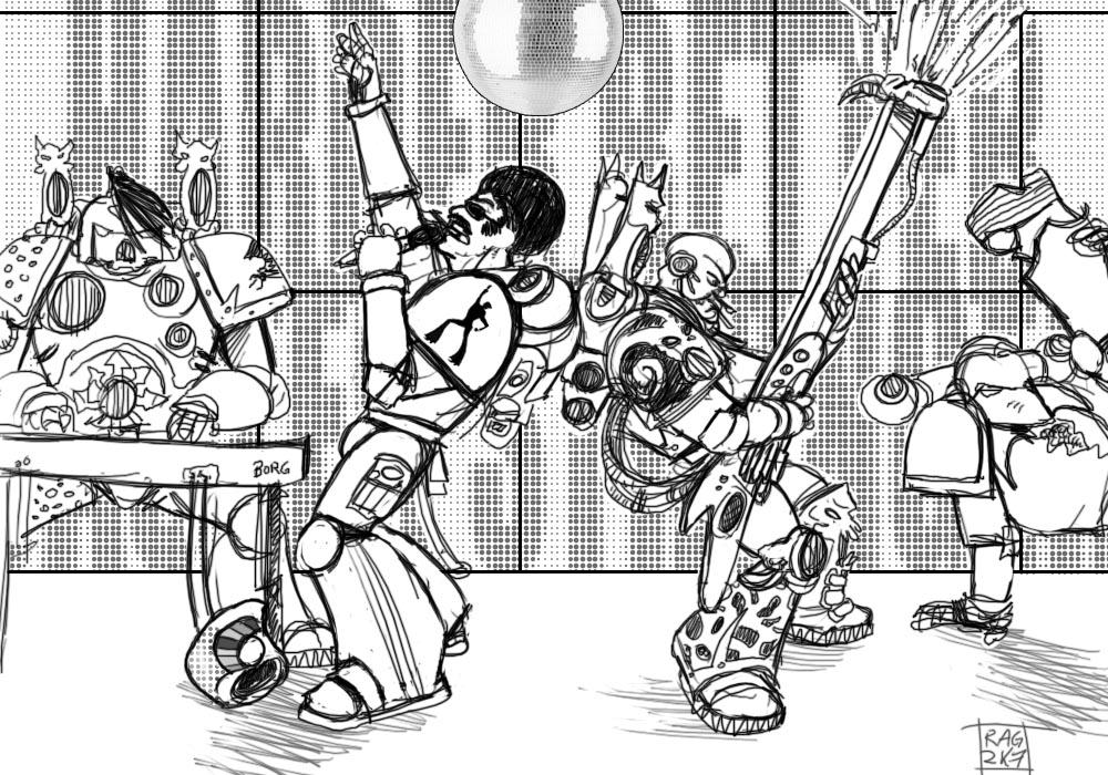 Artwork, Emperor's Children, Humor, Slaanesh