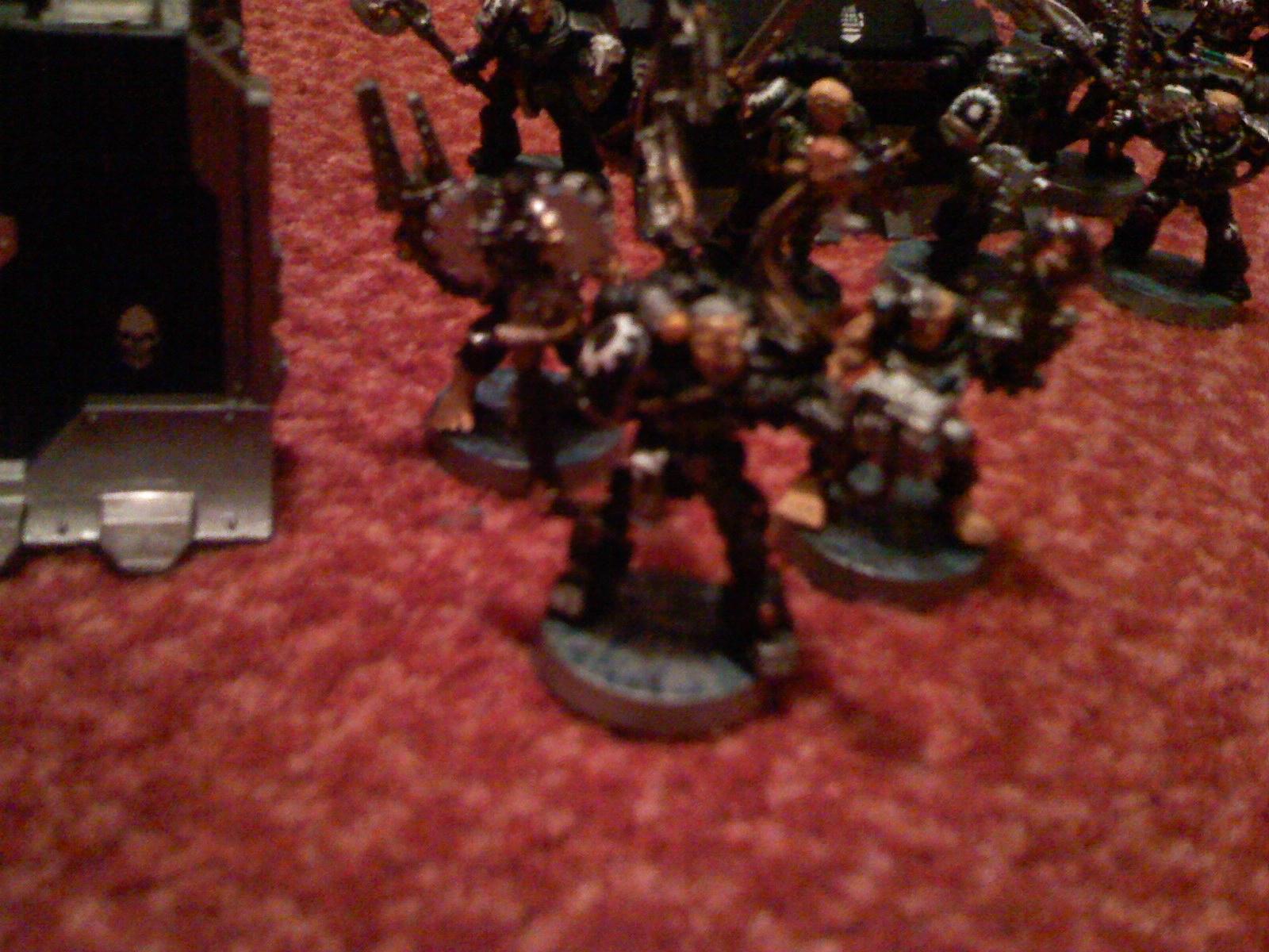 Headquarters, Iron Father, Iron Hands, Servitors, Space Marines, Warhammer 40,000
