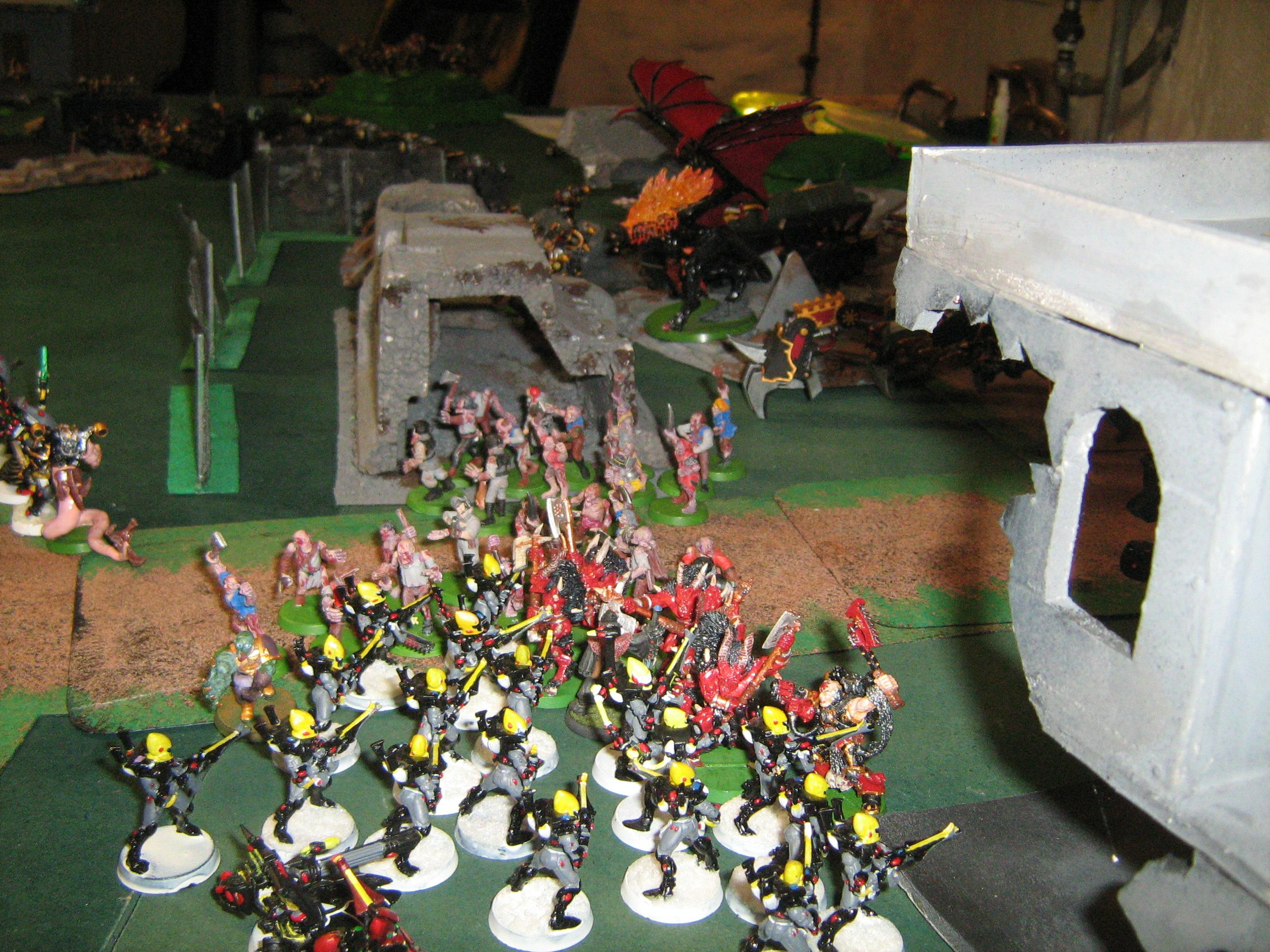 Battle, Eldar, Clash of the lines