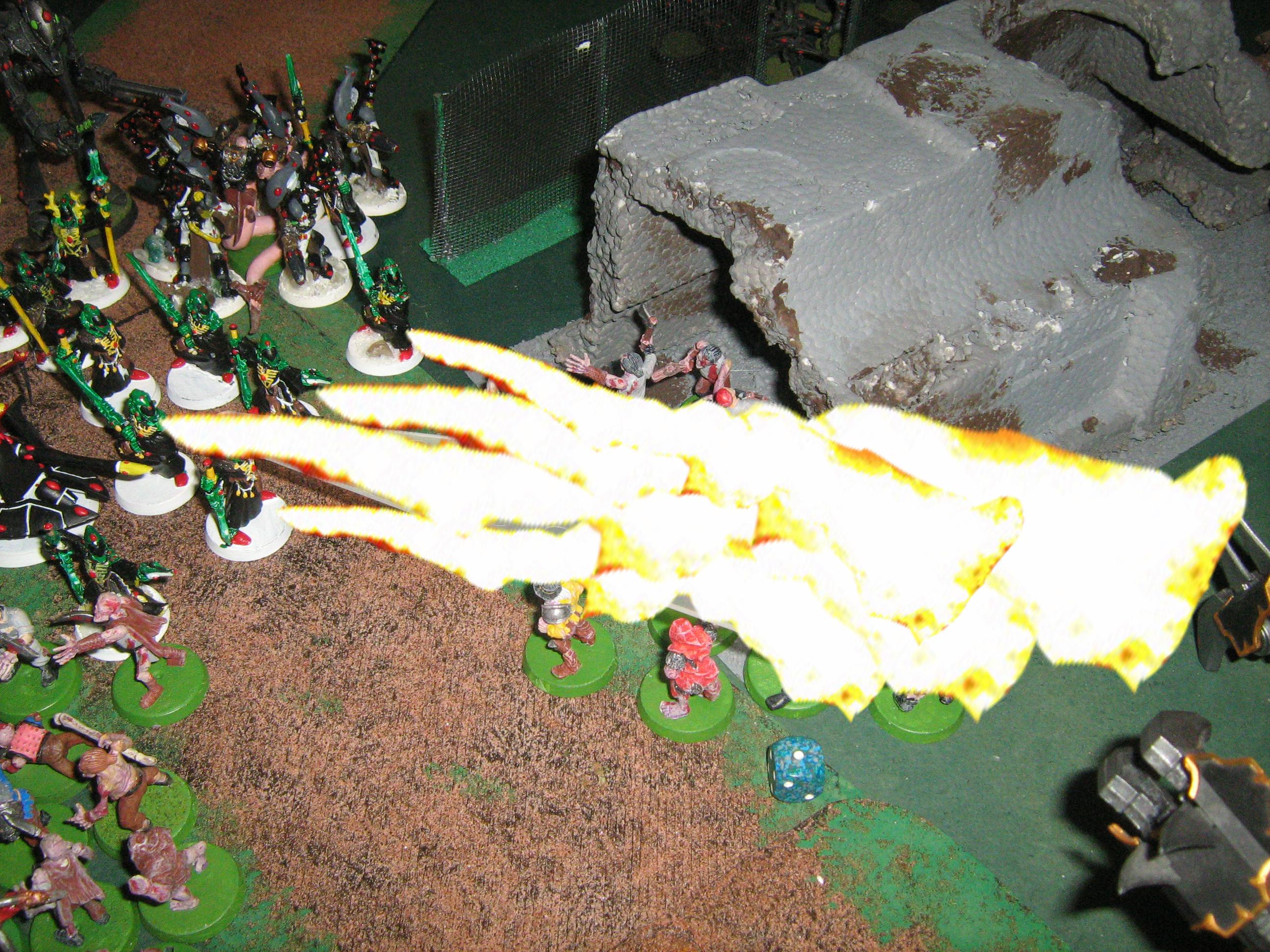 Battle Report, Chaos, Eldar, Warhammer 40,000