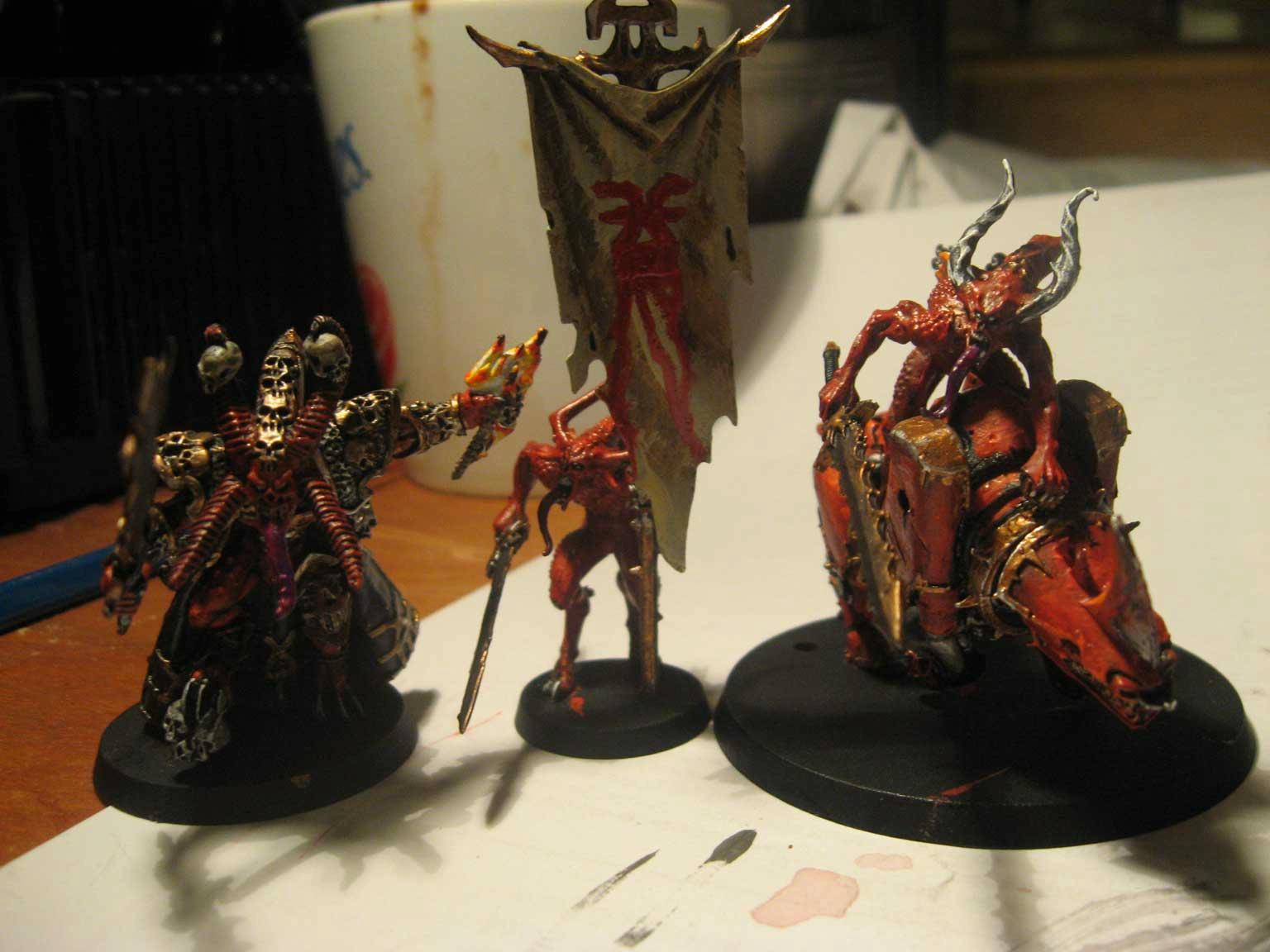 Bloodcrushers, Bloodletters, Chaos Daemons, Daemons, Herald, Khorne, Skulltaker