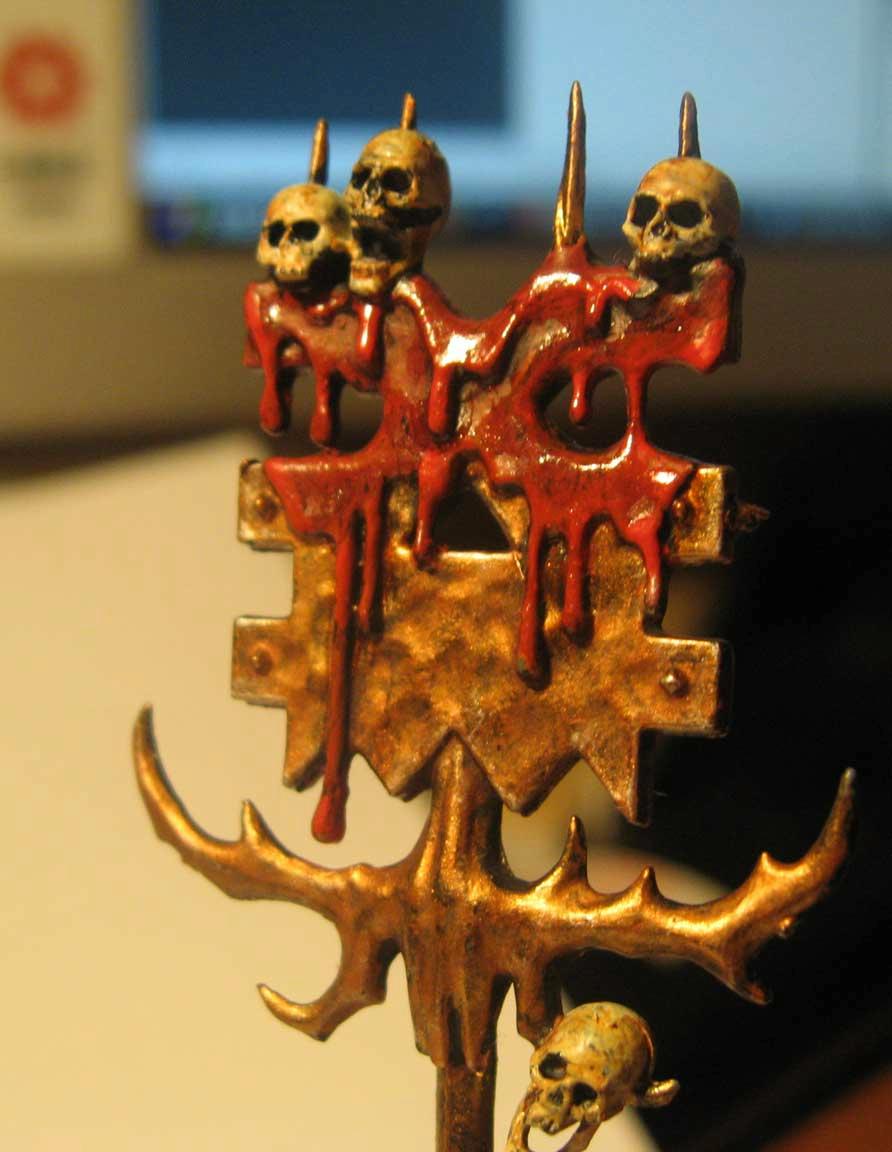 Banner, Blood, Herald, Khorne