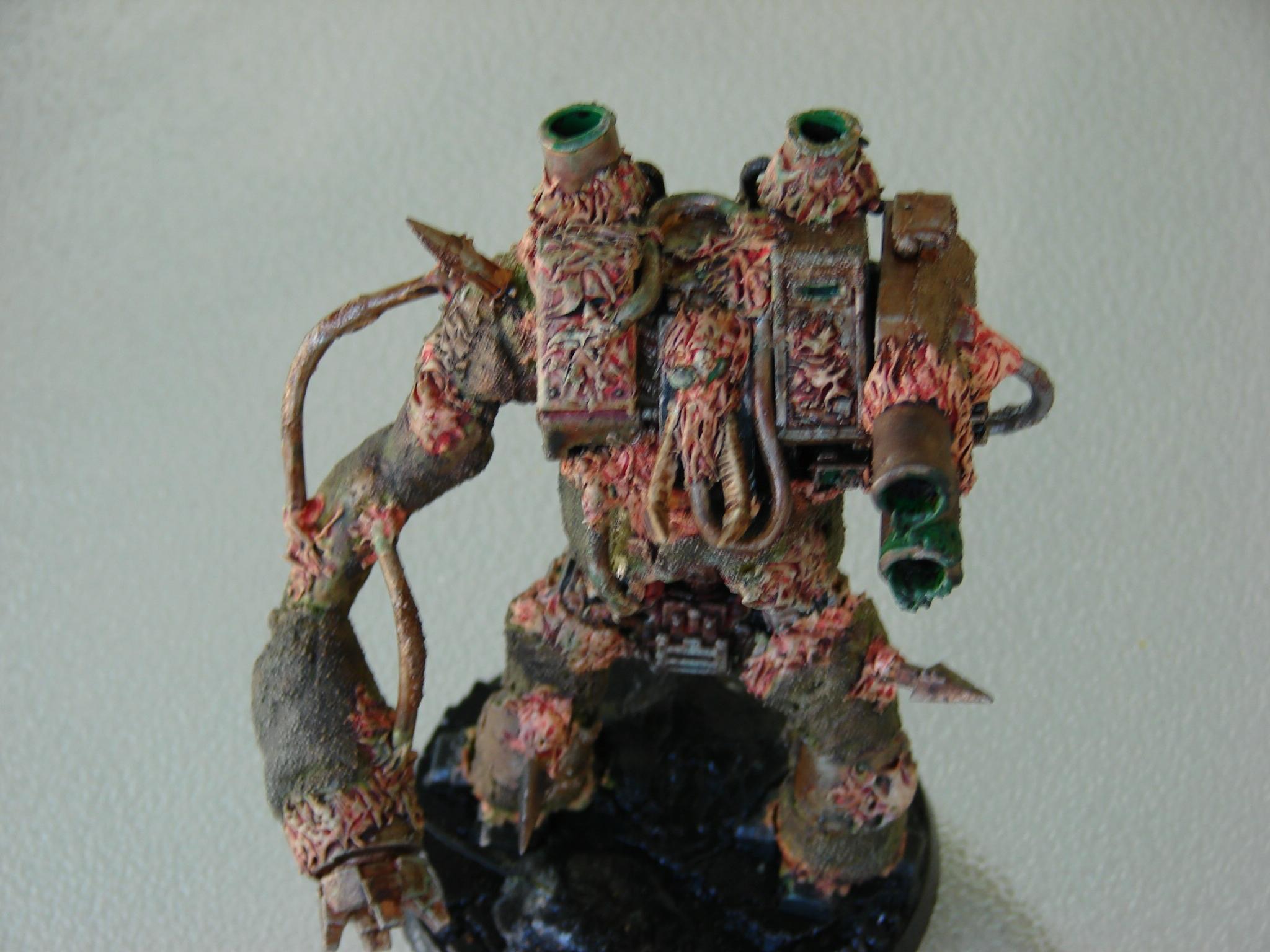 Chaos, Daemon Prince, Dreadnought, Nurgle