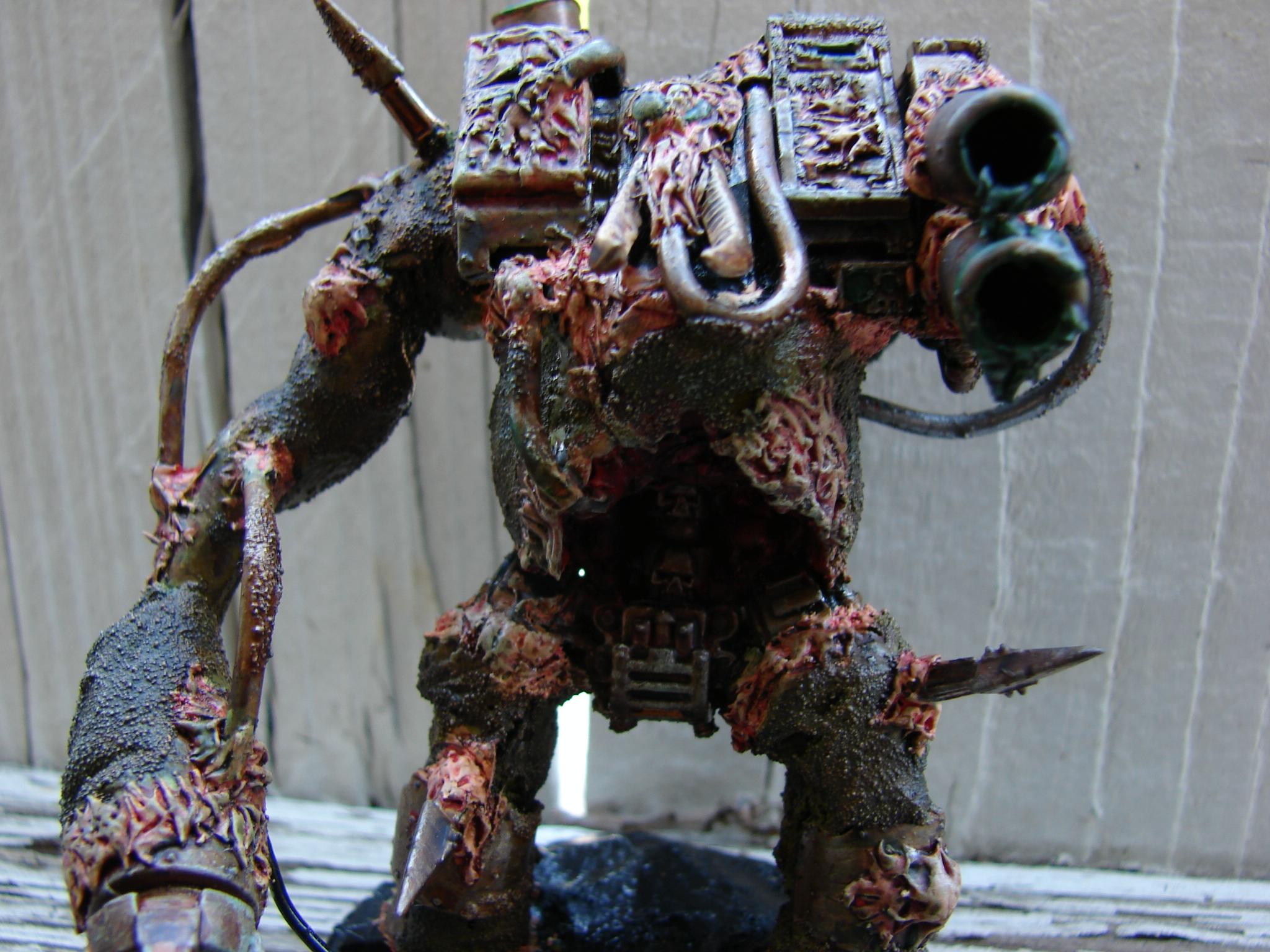 Chaos Space Marines, Conversion, Dreadnought, Nurgle, Warhammer 40,000