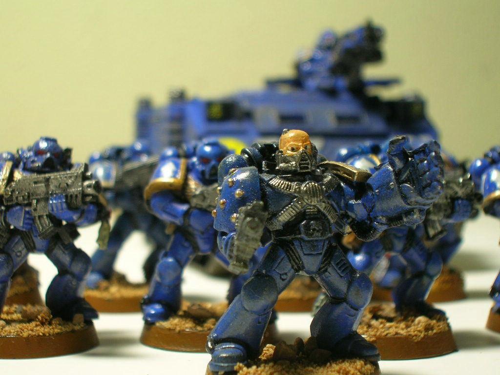 Infantry, Space Marines, Ultramarines, Warhammer 40,000