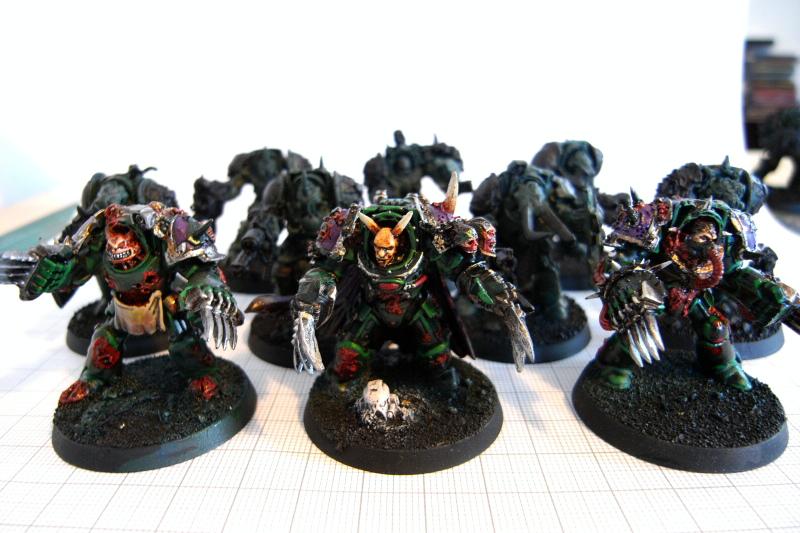 Chaos Space Marines, Forge World, Greenstuff, Magnet, Nurgle, Terminator Armor, Warhammer 40,000, Work In Progress
