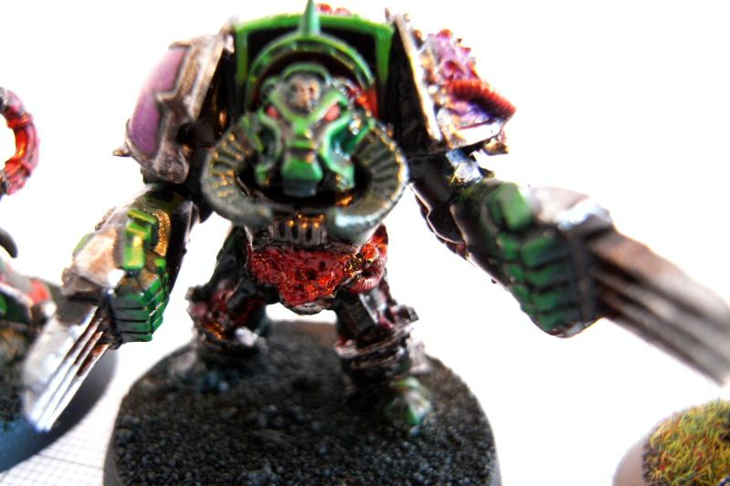 Chaos Space Marines, Forge World, Greenstuff, Magnet, Nurgle, Terminator Armor, Warhammer 40,000, Work In Progress