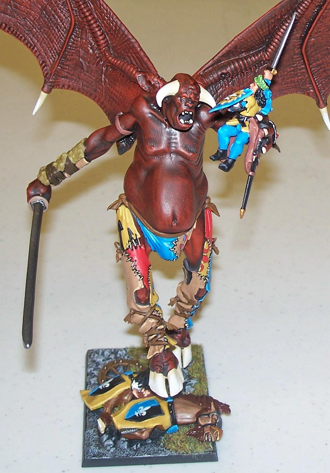 Daemons, Giant, Warhammer Fantasy, Winged