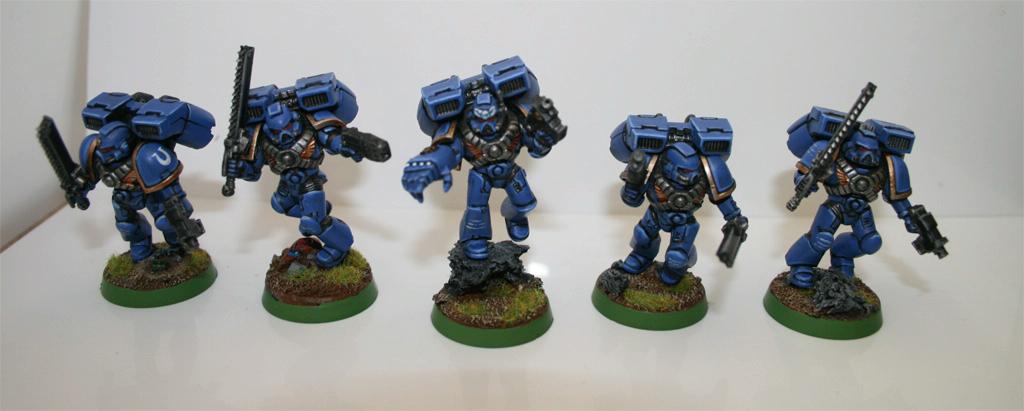 Assault Squad, Jump Pack, Ultramarines