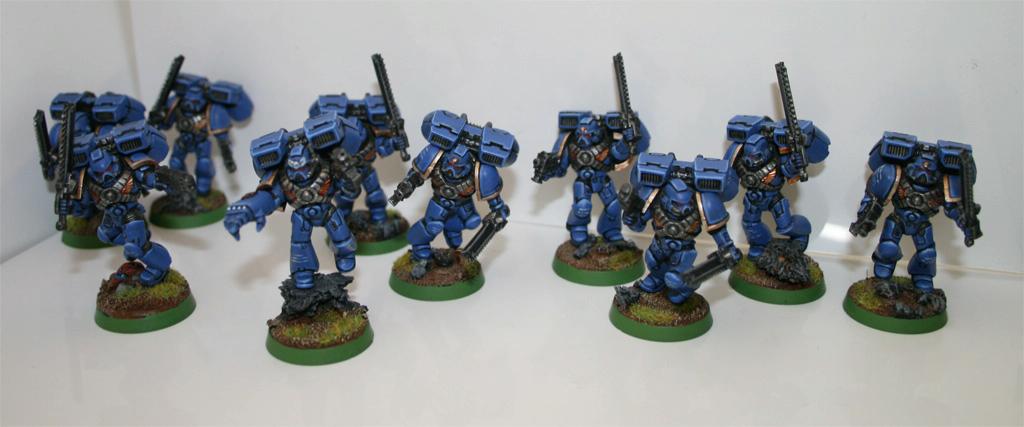 Assault Squad, Jump Pack, Ultramarines