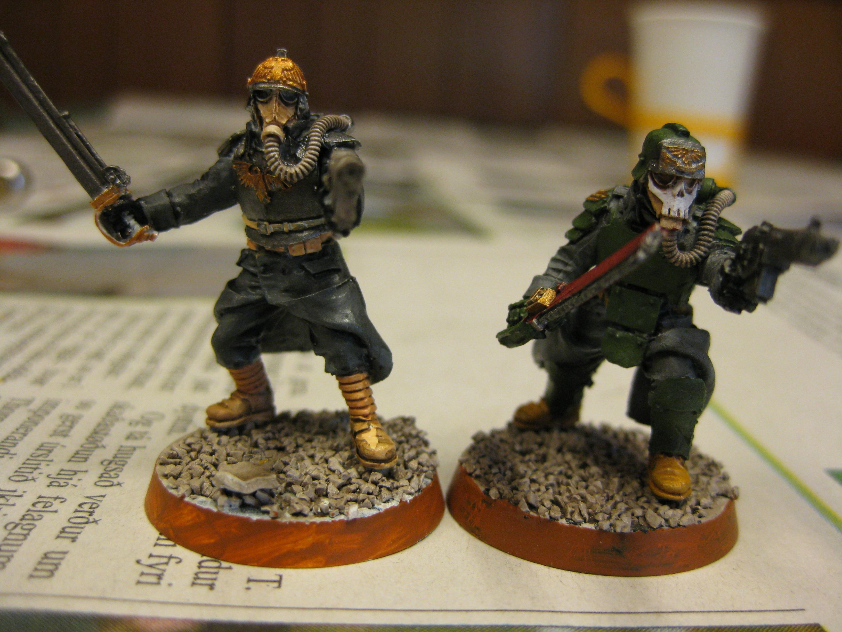 Undefined, Comparison: Grenadier sarge and my infantry lieutenant