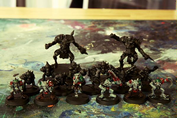 Blood Bowl, Goblins, Team, Troll, Work In Progress