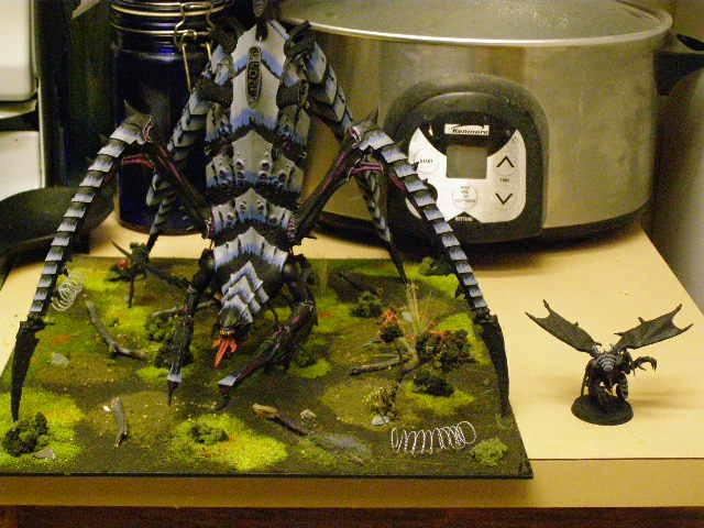 Bio-titan, Hierophant, Size Comparison, Tyranids - Titan With Warrior ...