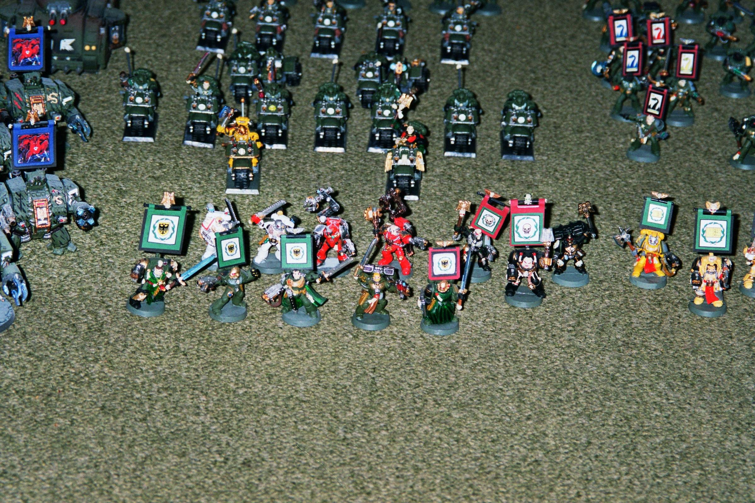 Golden Dragons, Headquarters, Space Marines, Warhammer 40,000