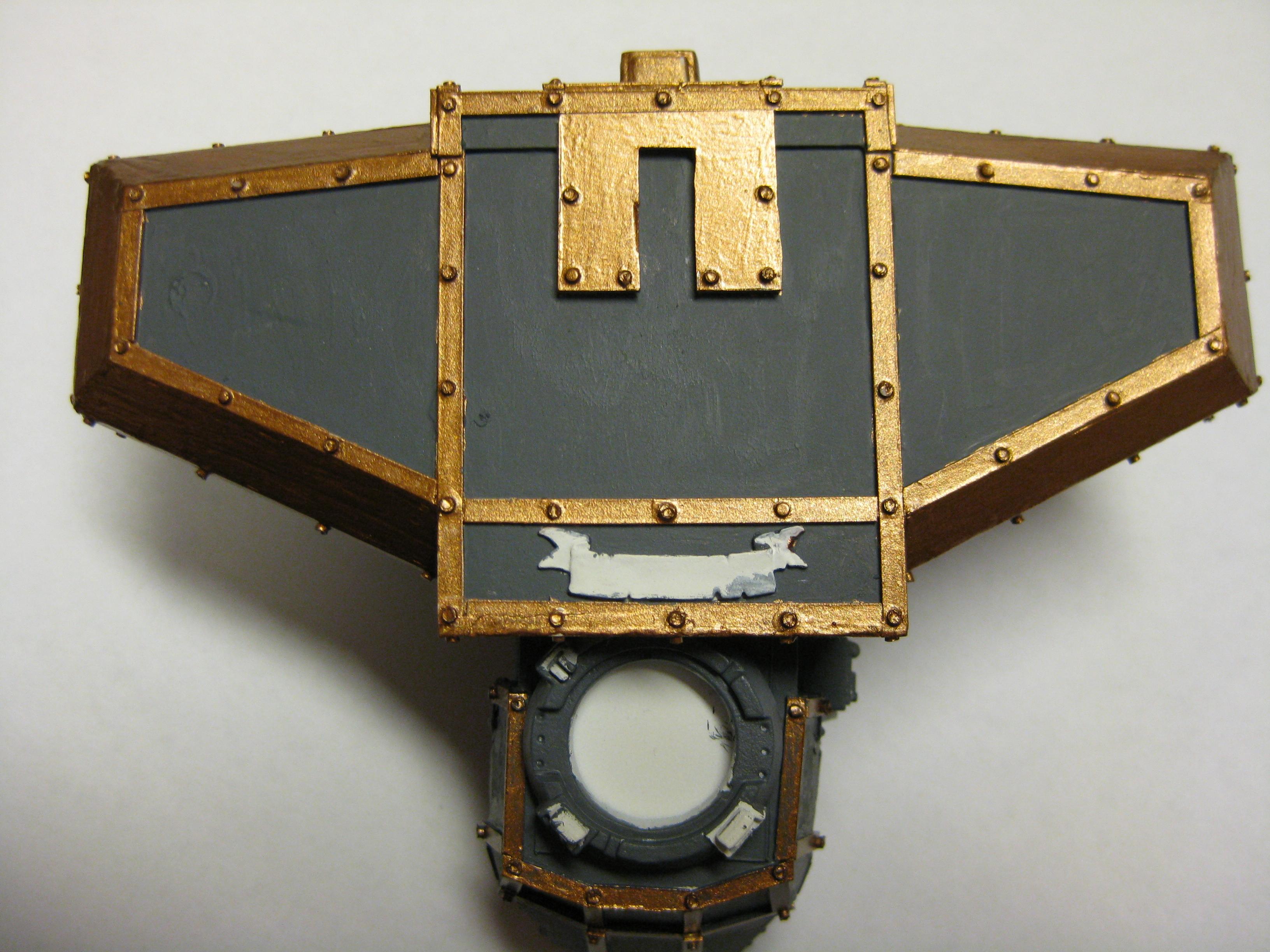 From above. Note the head looking right