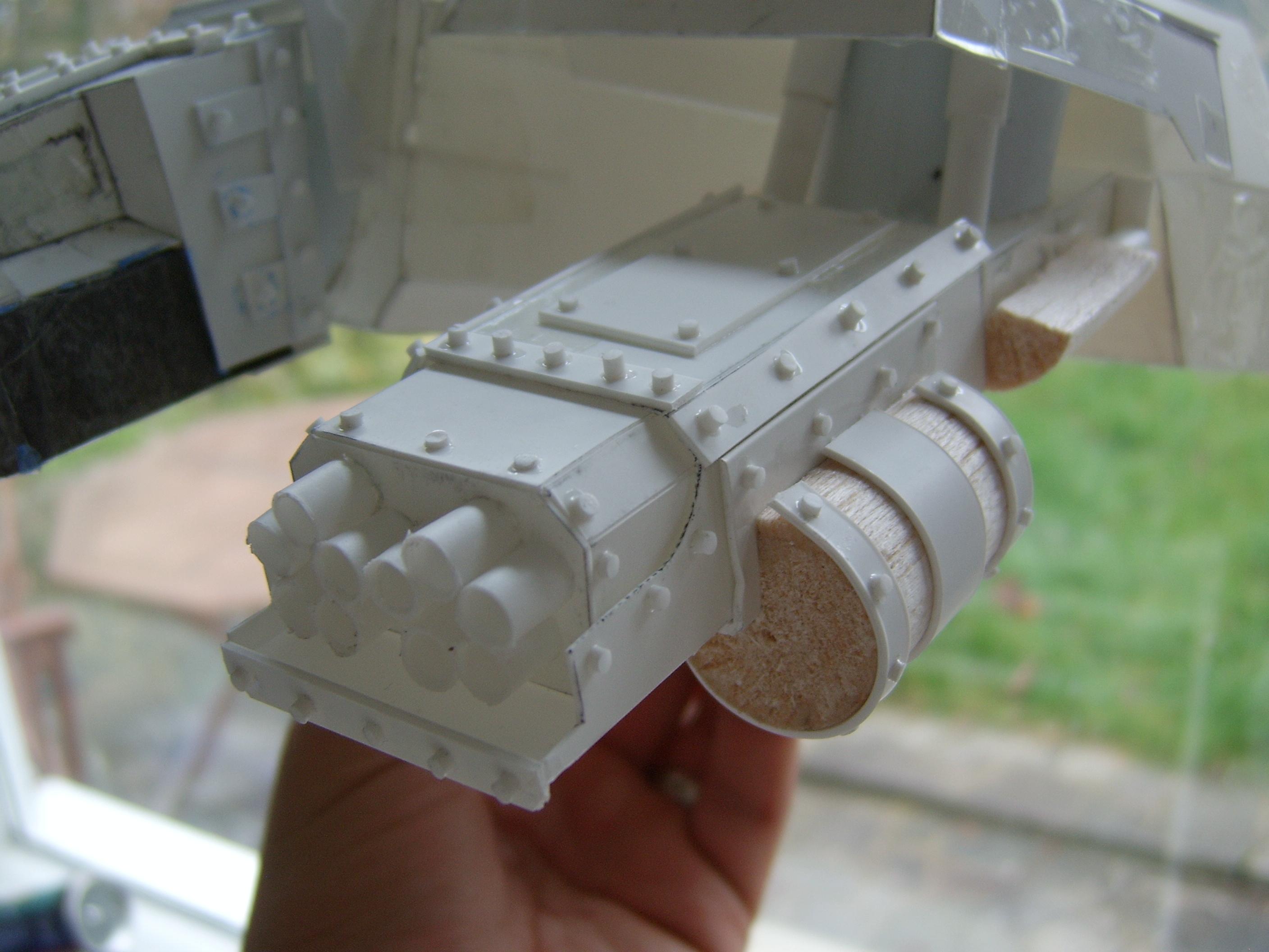 Apocalypse, Imperial, Scratch Build, Titan, Warhammer 40,000, Warhound, Work In Progress