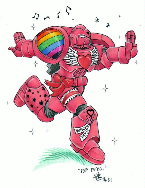 Humor, Rainbow Warriors
