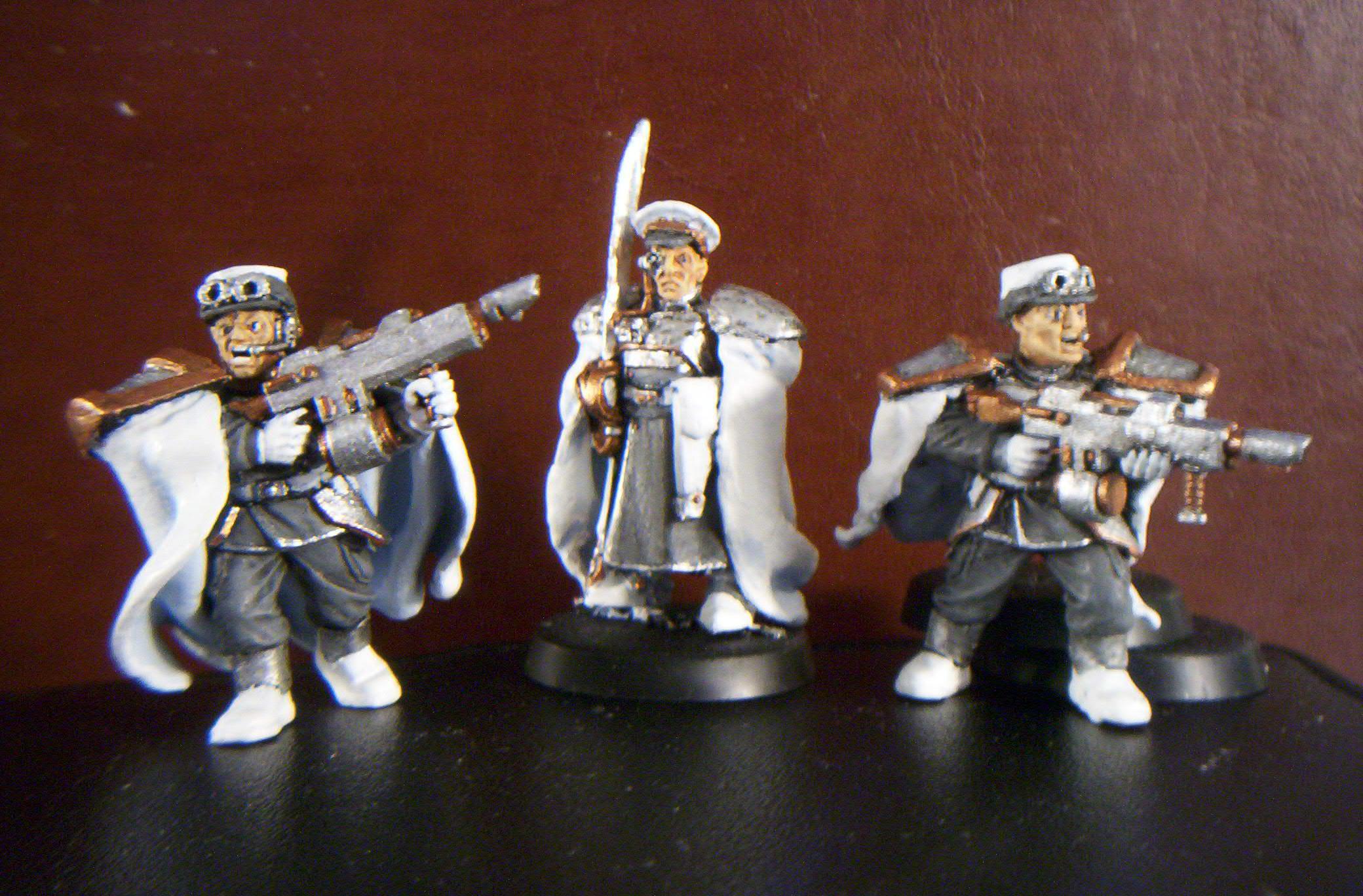 Imperial Guard, Two guardsmen and an officer
