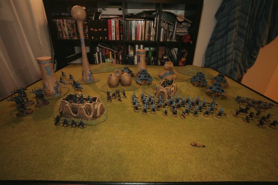 Army, Eldar, Game Table, Warhammer 40,000