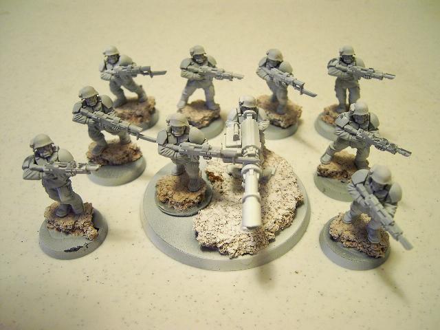Imperial Guard, Work In Progress