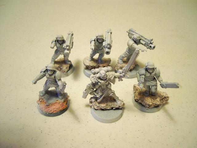 Imperial Guard, Inquisition, Pig Iron, Sisters Of Battle