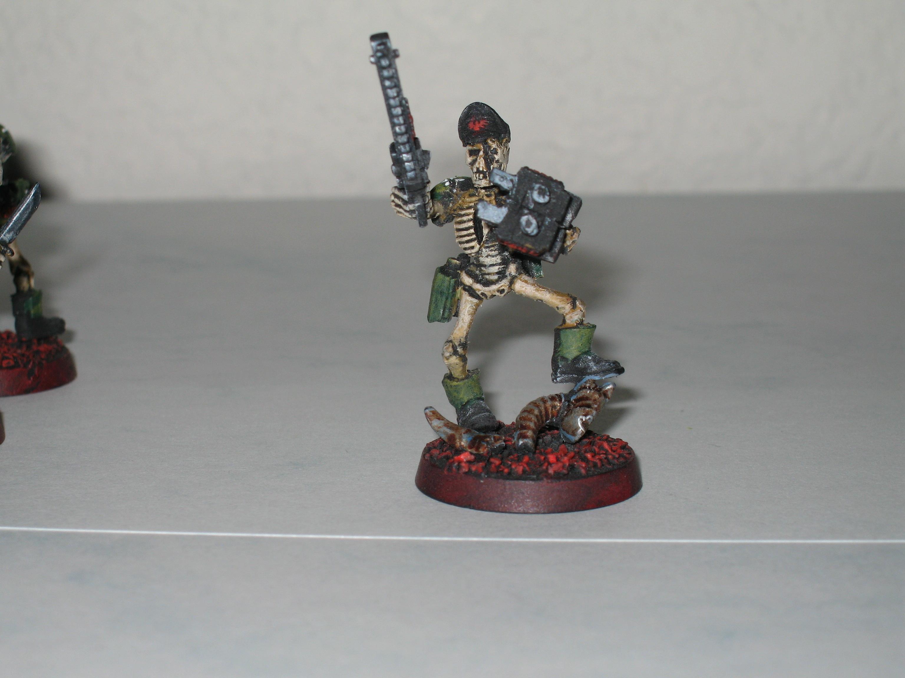 Imperial Guard, Lost And The Damned, Officer, Skeletons, Traitor