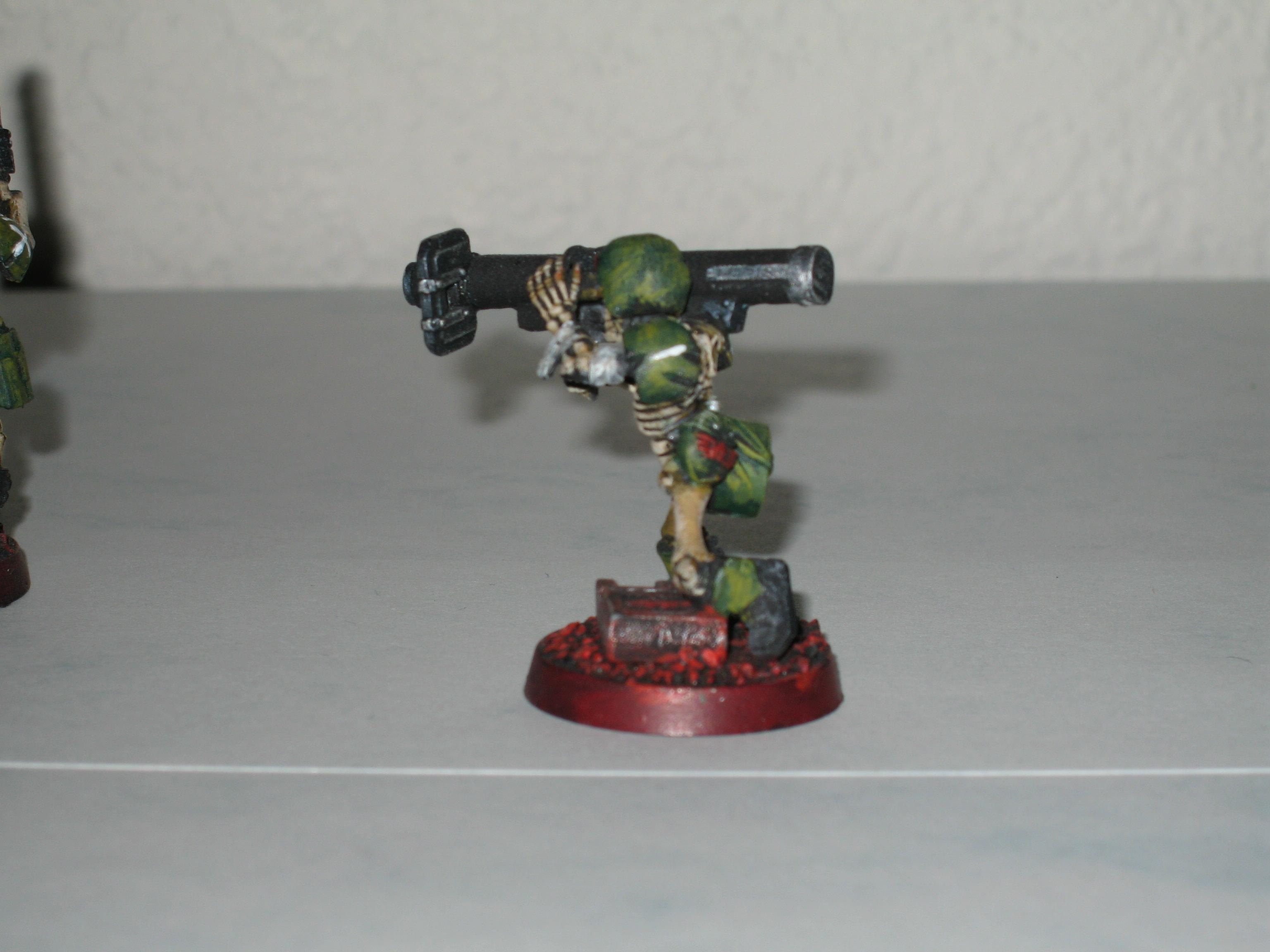 Imperial Guard, Missile Launcher, Skeletons