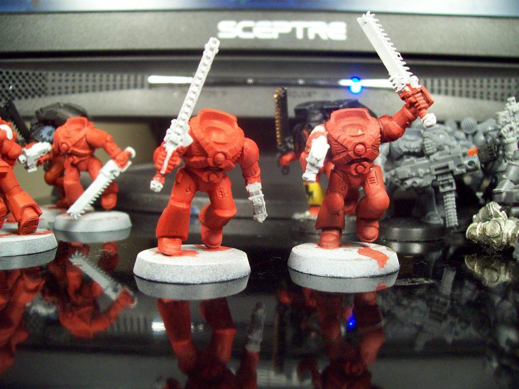 Blood Angels, Space Marines, Warhammer 40,000, Work In Progress