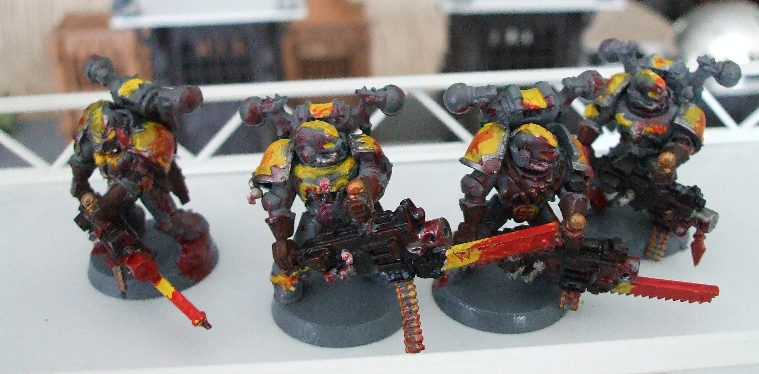 Berserkers, Conversion, Havocs, Heavy Bolter, Khorne