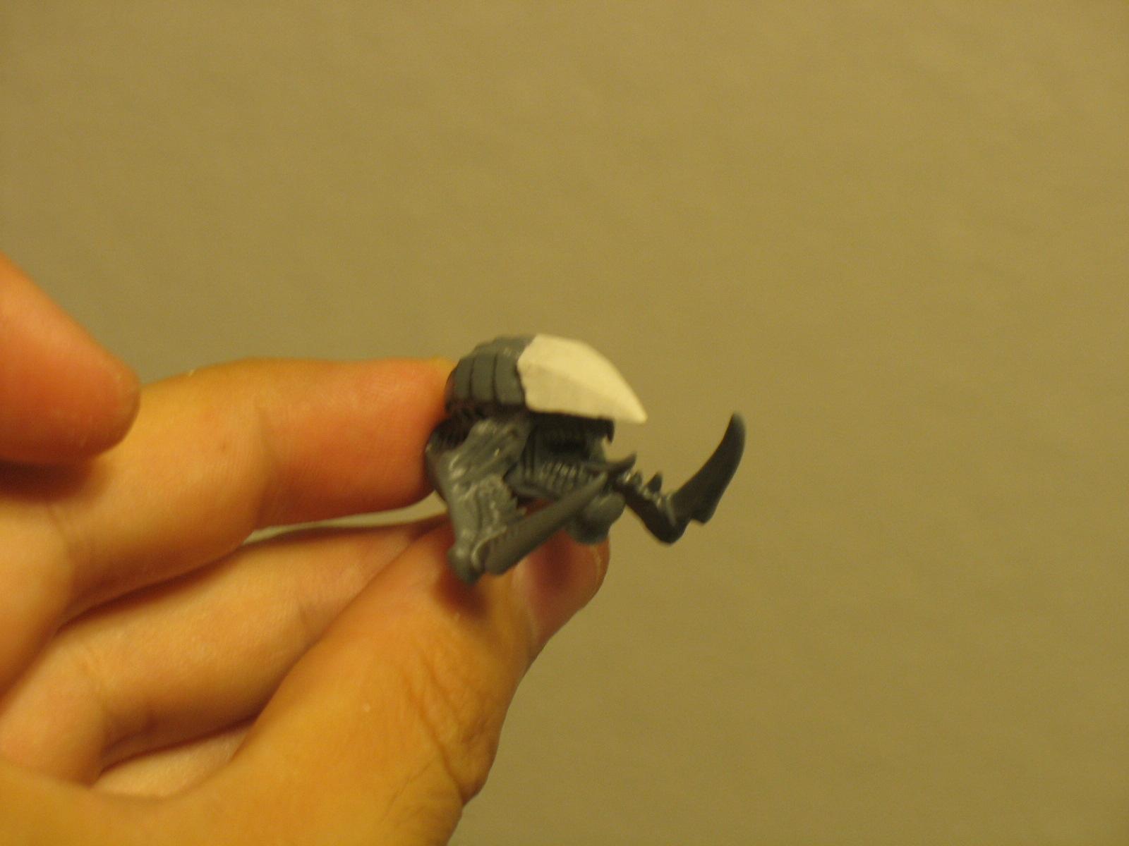 Carnifex, Conversion, Head, Warhammer 40,000, Work In Progress