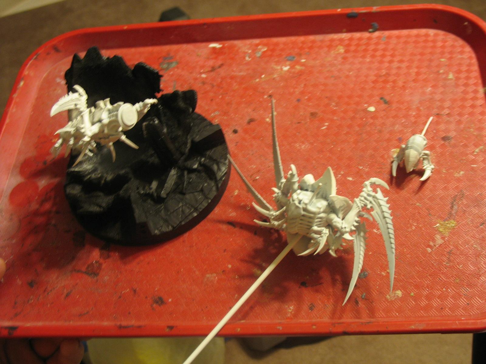 Trygon, Tyranids, Carnifex Trygon Conversion- Basecoat