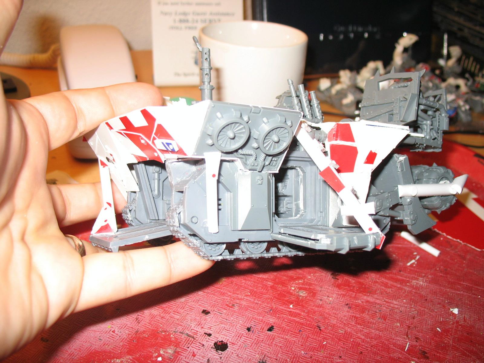 Ork Battle Waggon Wip - 5