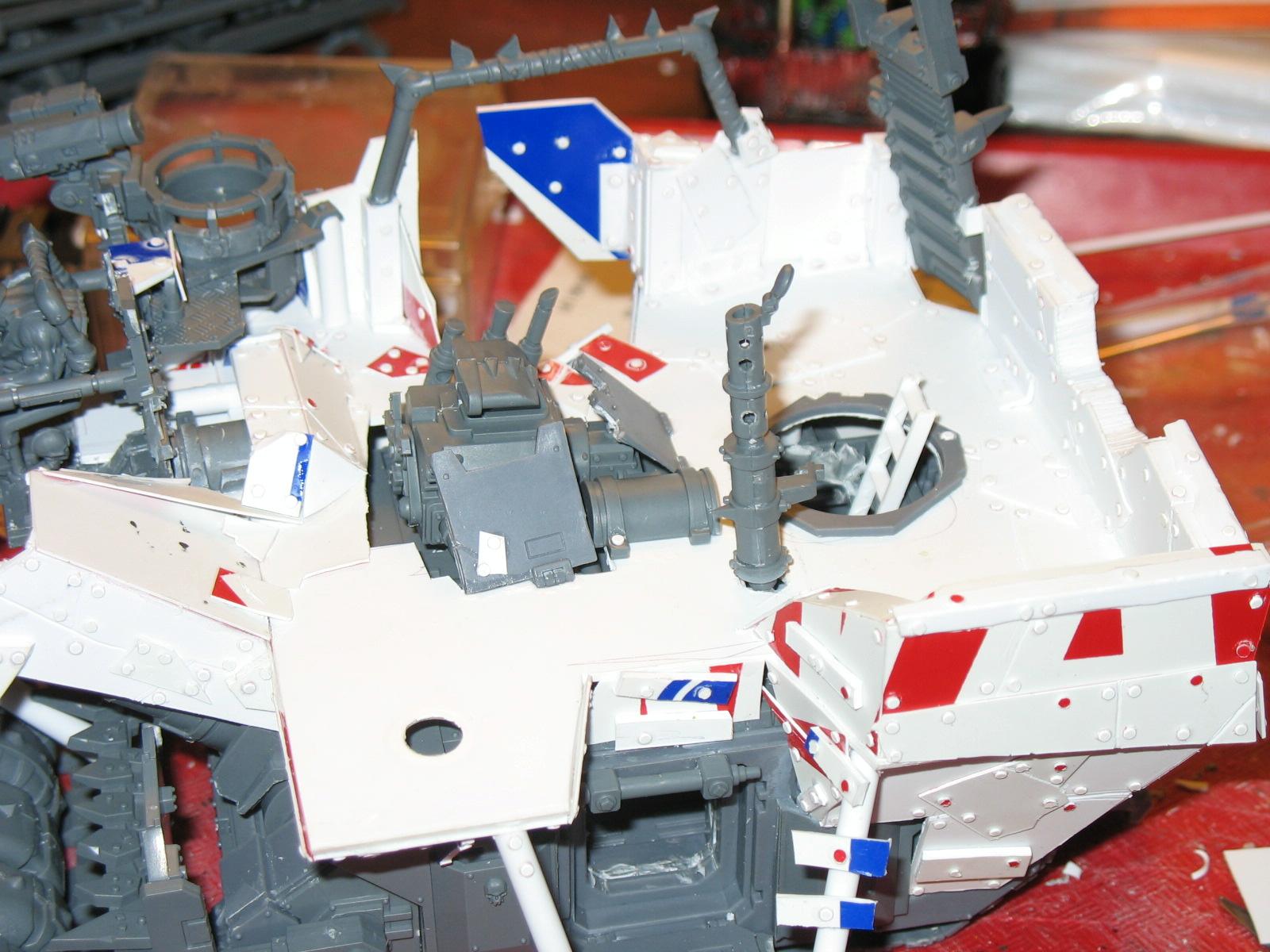 Ork Battle Waggon Wip - 10