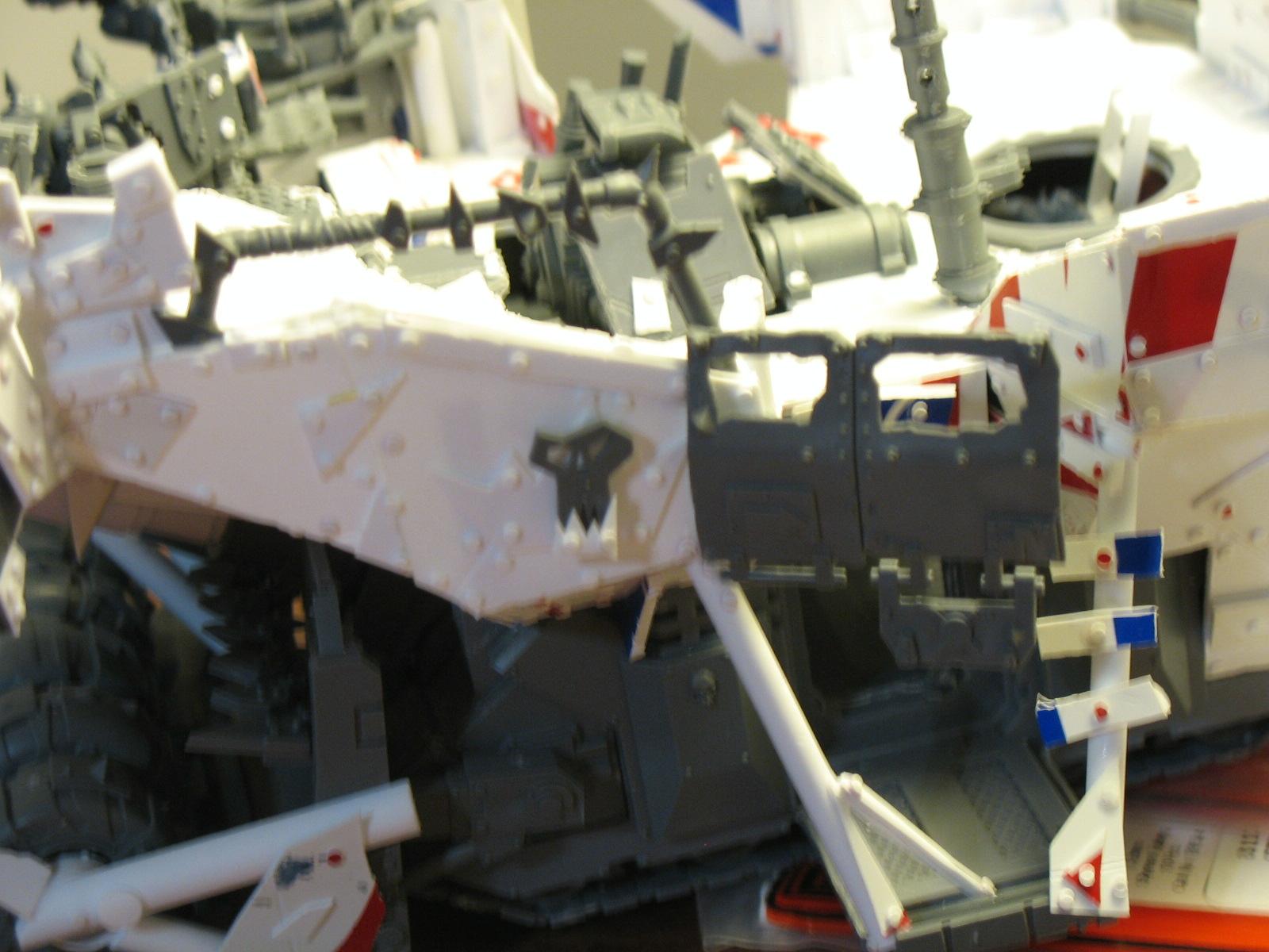 Ork Battle Waggon Wip - 14