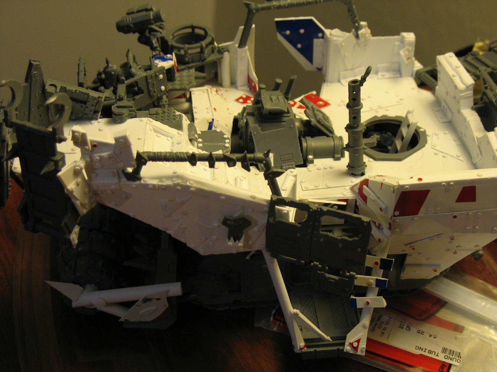 Battlewagon, Custom, Orks, Work In Progress
