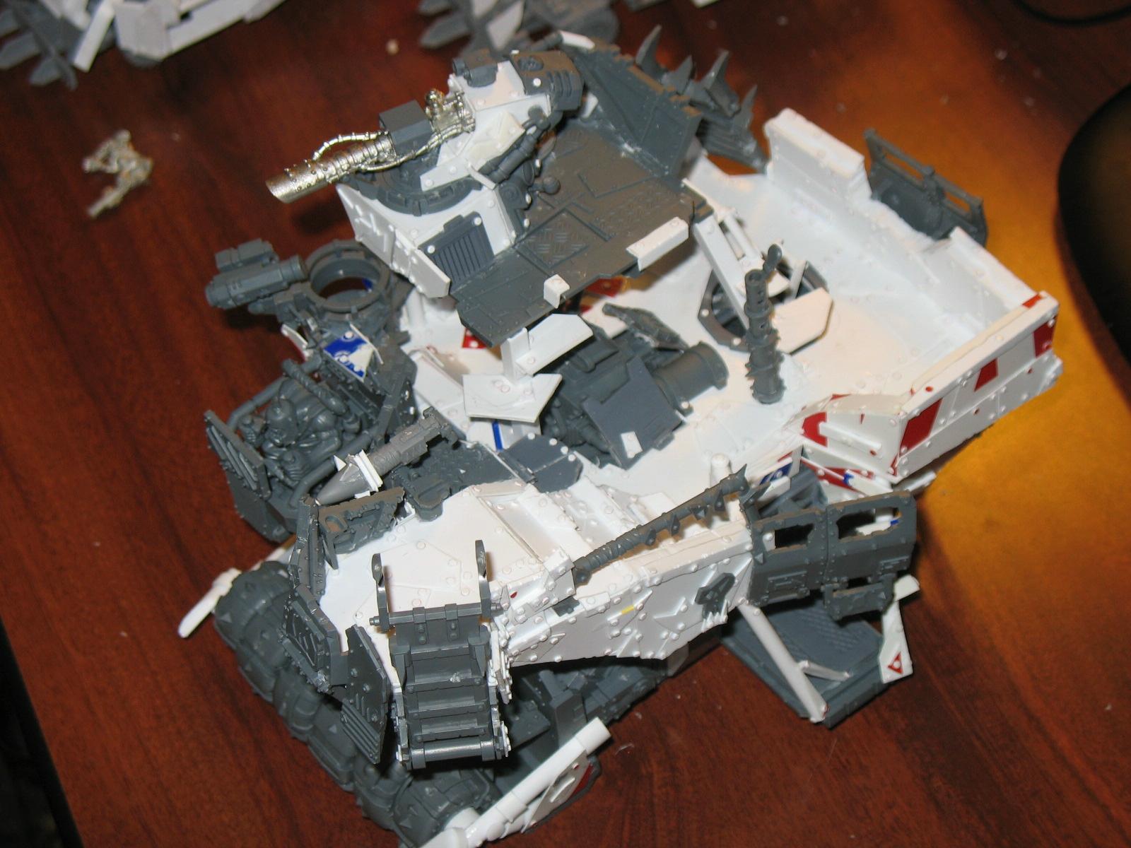 Battlewagon, Orks, Ork Battle Waggon Wip - 19