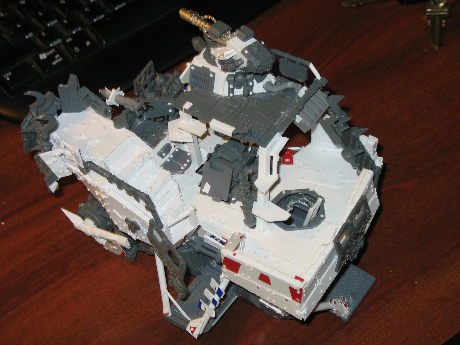 Battlewagon, Orks, Plasticard
