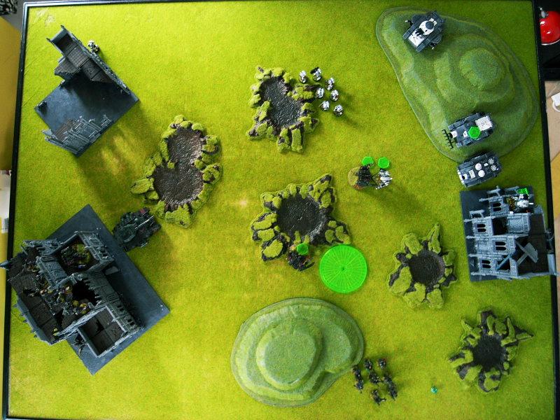 Battle Report, end of turn2