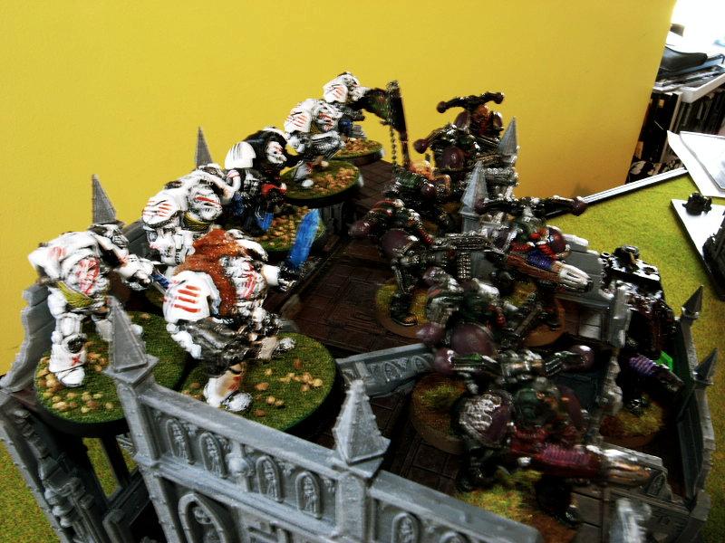 Battle Report, Chaos, Game In-progress, Loyalist, Terminator Armor